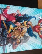 livre marvel avengers